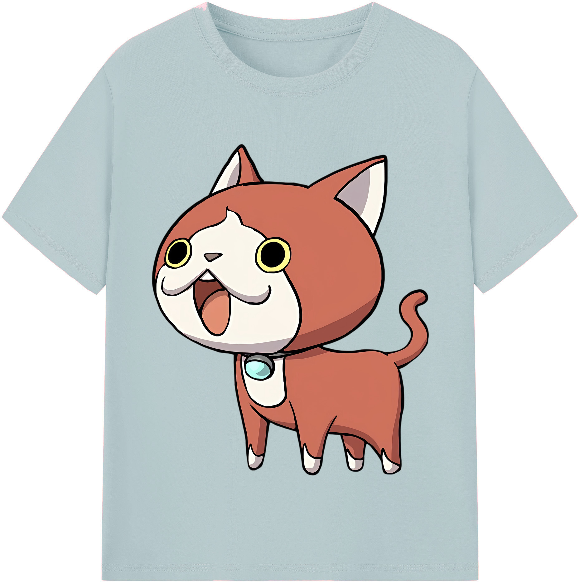 （画像用） 妖怪ウォッチ Yo-kai Watch 綿100％半袖Tシャツ（フロントプリント）